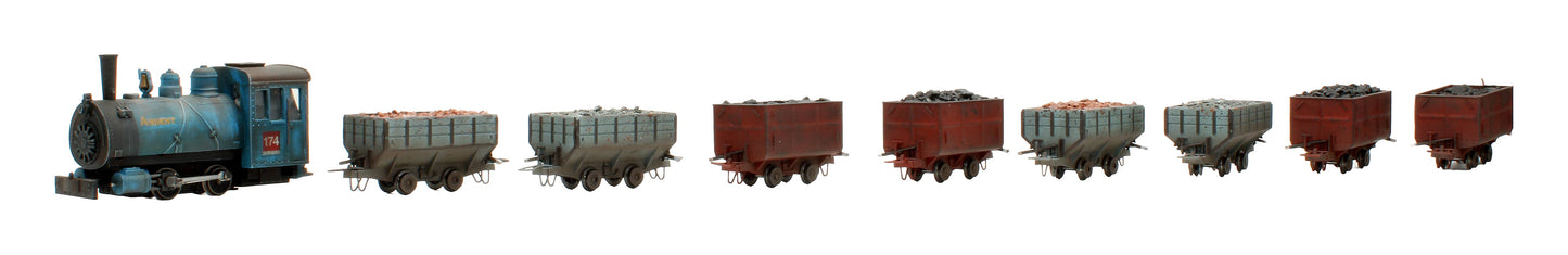 Pre-Owned 5062 Steam Loco 8 Car Set - Weathered