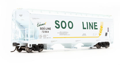 Pre-Owned 47056-07 SOO Line 4650 Cu Ft 3 Bay Hopper - Road #73964