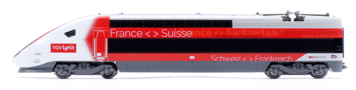 Pre-Owned TGV Lyria Euroduplex 10 Car Powered Set VI - DCC Fitted