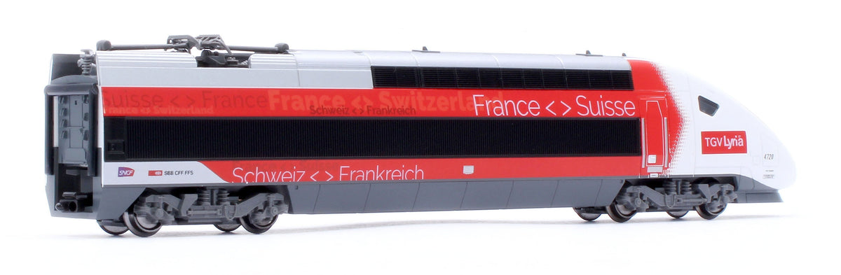 Pre-Owned TGV Lyria Euroduplex 10 Car Powered Set VI - DCC Fitted