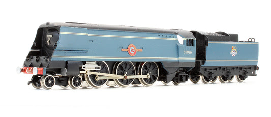 Pre-Owned BR Blue 4-6-2 Merchant Navy Class 'Lamport & Holt Line' 35026 Steam Locomotive