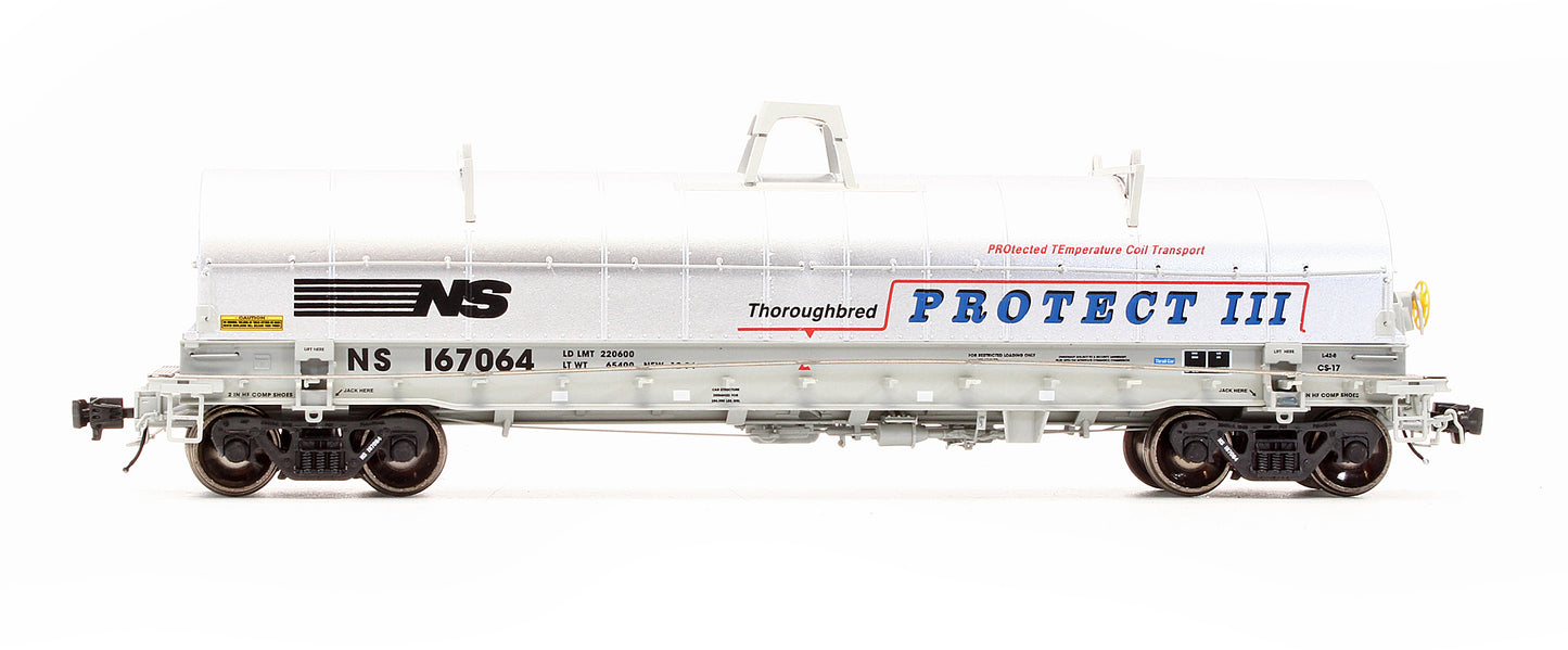 Pre-Owned SXT31724 Thrall / Trinity 42' Coil Steel Car Norfolk Southern - Road #167064