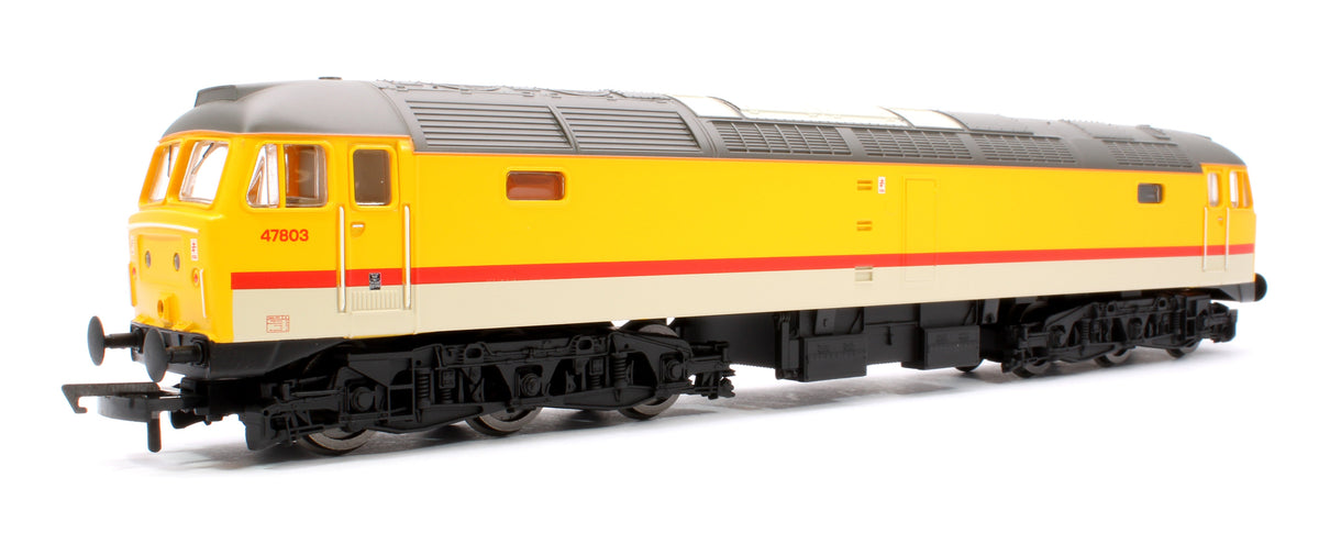 Pre-Owned R30186 RailRoad Plus Class 47 Co-Co 47803 BR Infrastructure Diesel Locomotive