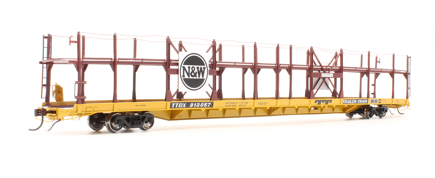 Pre-Owned ATHG29596 Norfolk & Western F89F Auto Rack Flat Car TTBX - Road #913057