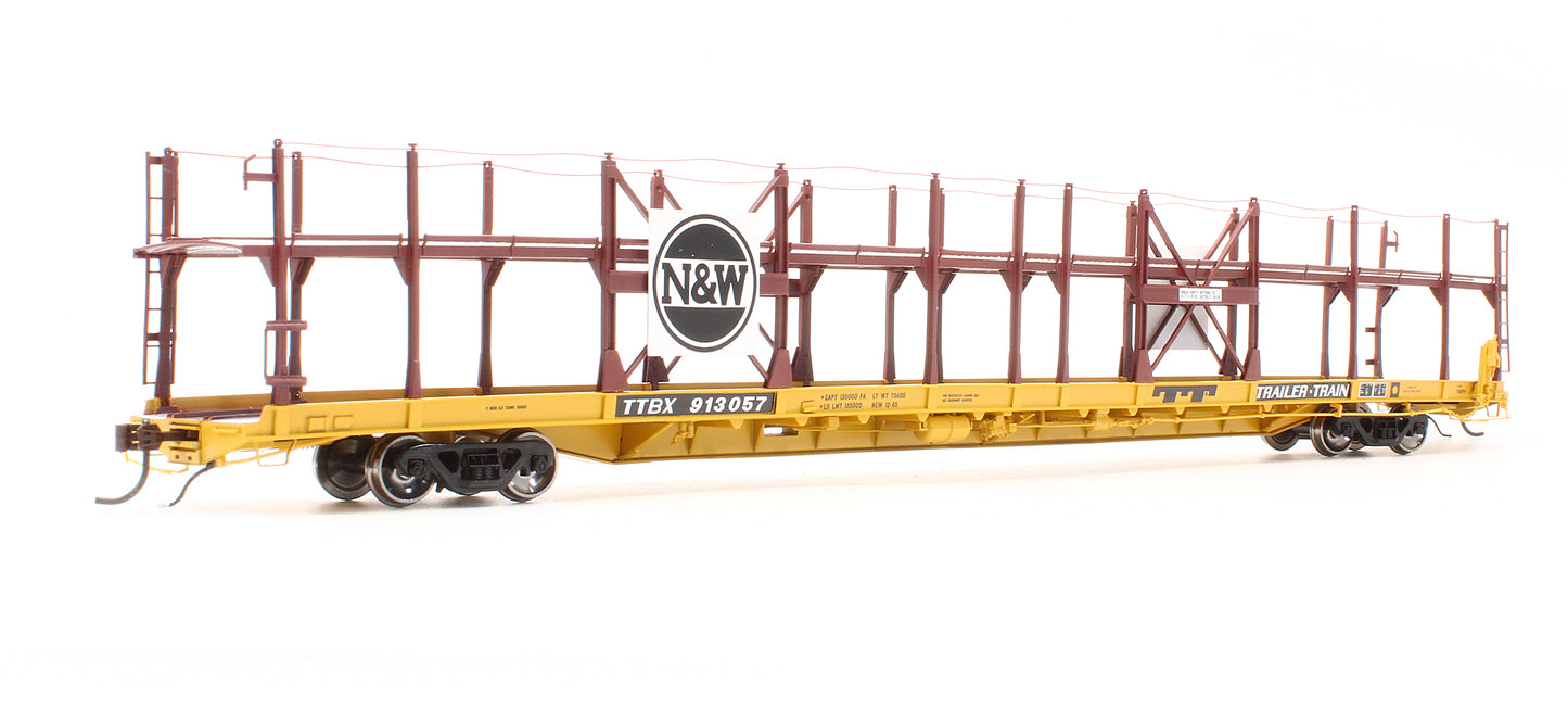 Pre-Owned ATHG29596 Norfolk & Western F89F Auto Rack Flat Car TTBX - Road #913057