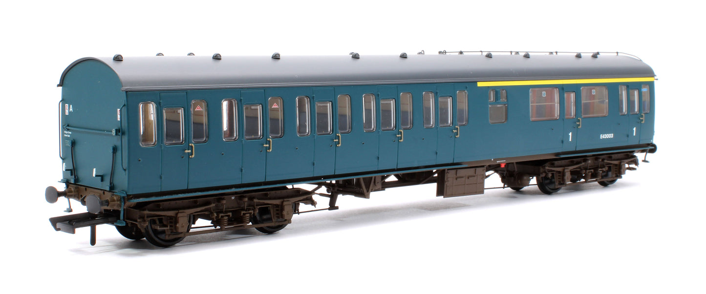 Pre-Owned BR Mk1 57' Non-Gangway Coach - CL - BR Rail Blue: E43003