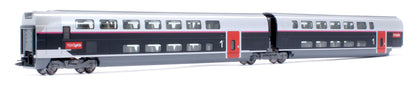 Pre-Owned TGV Lyria Euroduplex 10 Car Powered Set VI - DCC Fitted