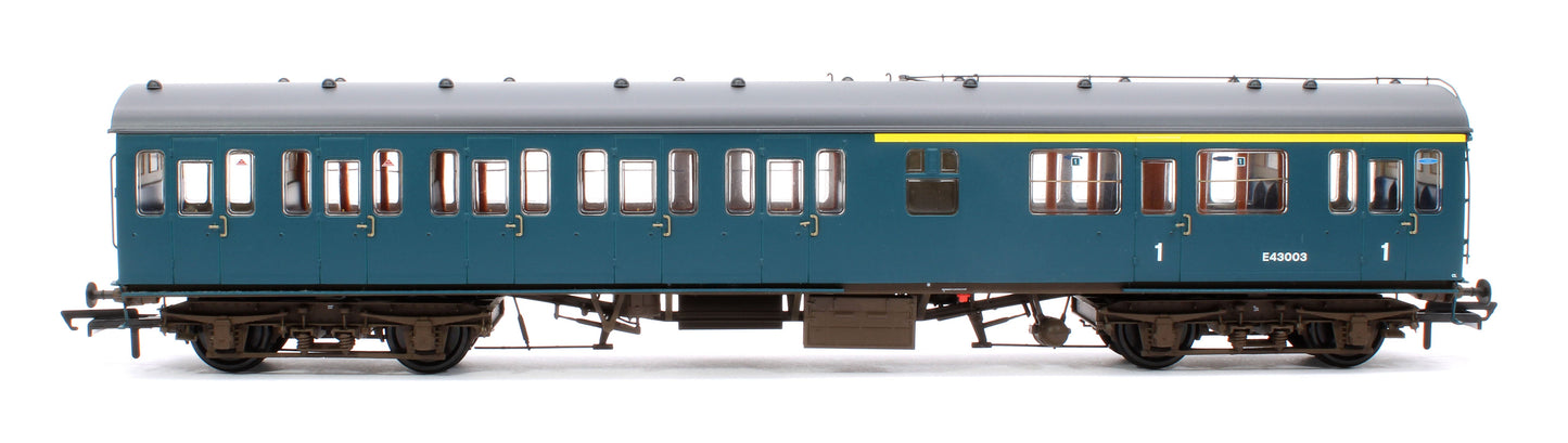 Pre-Owned BR Mk1 57' Non-Gangway Coach - CL - BR Rail Blue: E43003