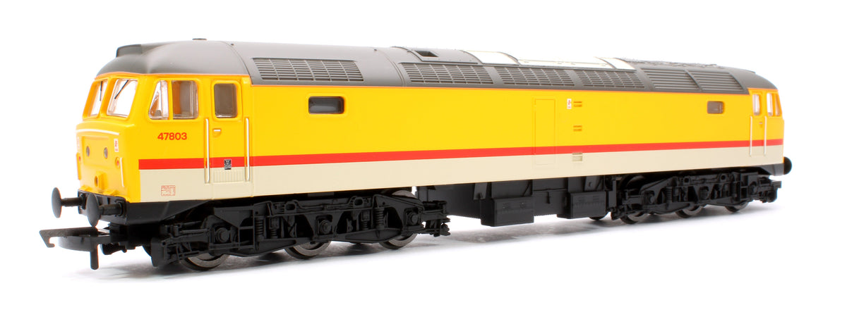 Pre-Owned R30186 RailRoad Plus Class 47 Co-Co 47803 BR Infrastructure Diesel Locomotive