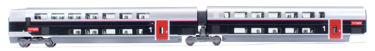 Pre-Owned TGV Lyria Euroduplex 10 Car Powered Set VI - DCC Fitted