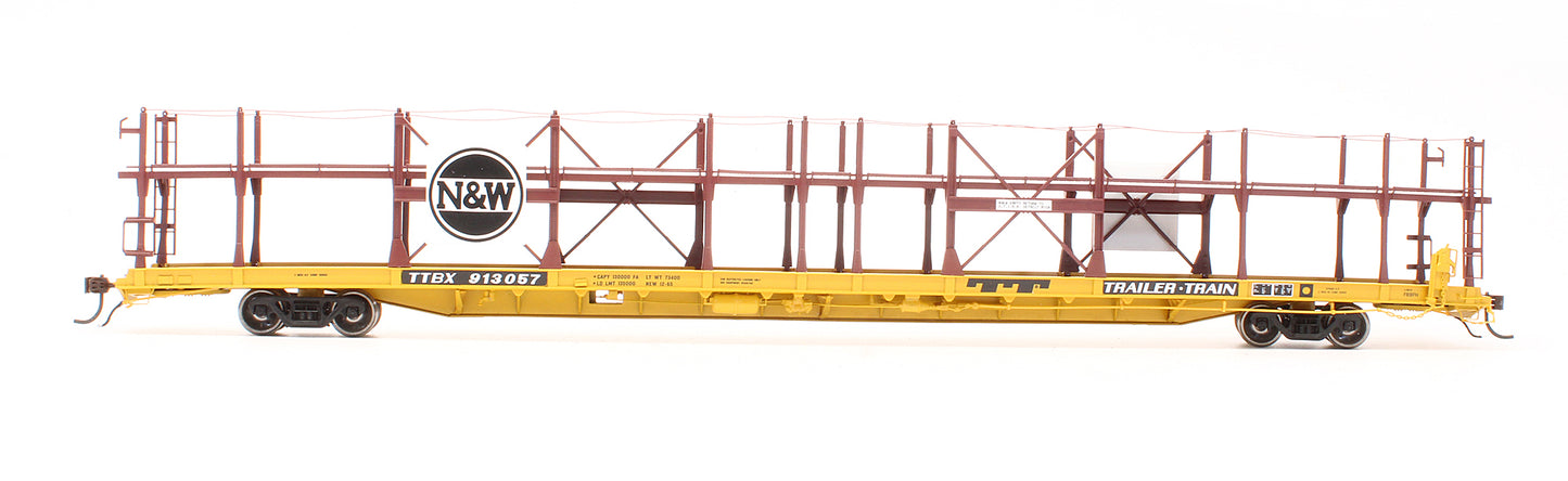 Pre-Owned ATHG29596 Norfolk & Western F89F Auto Rack Flat Car TTBX - Road #913057