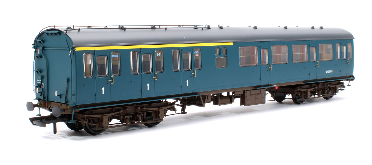 BR Mk1 57' Non-Gangway Coach - CL - BR Rail Blue: E43003