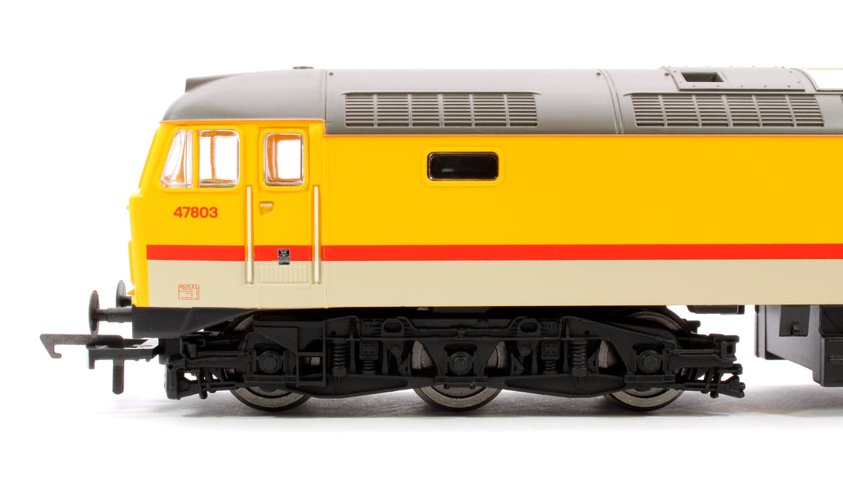 Pre-Owned R30186 RailRoad Plus Class 47 Co-Co 47803 BR Infrastructure Diesel Locomotive