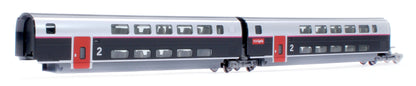 Pre-Owned TGV Lyria Euroduplex 10 Car Powered Set VI - DCC Fitted