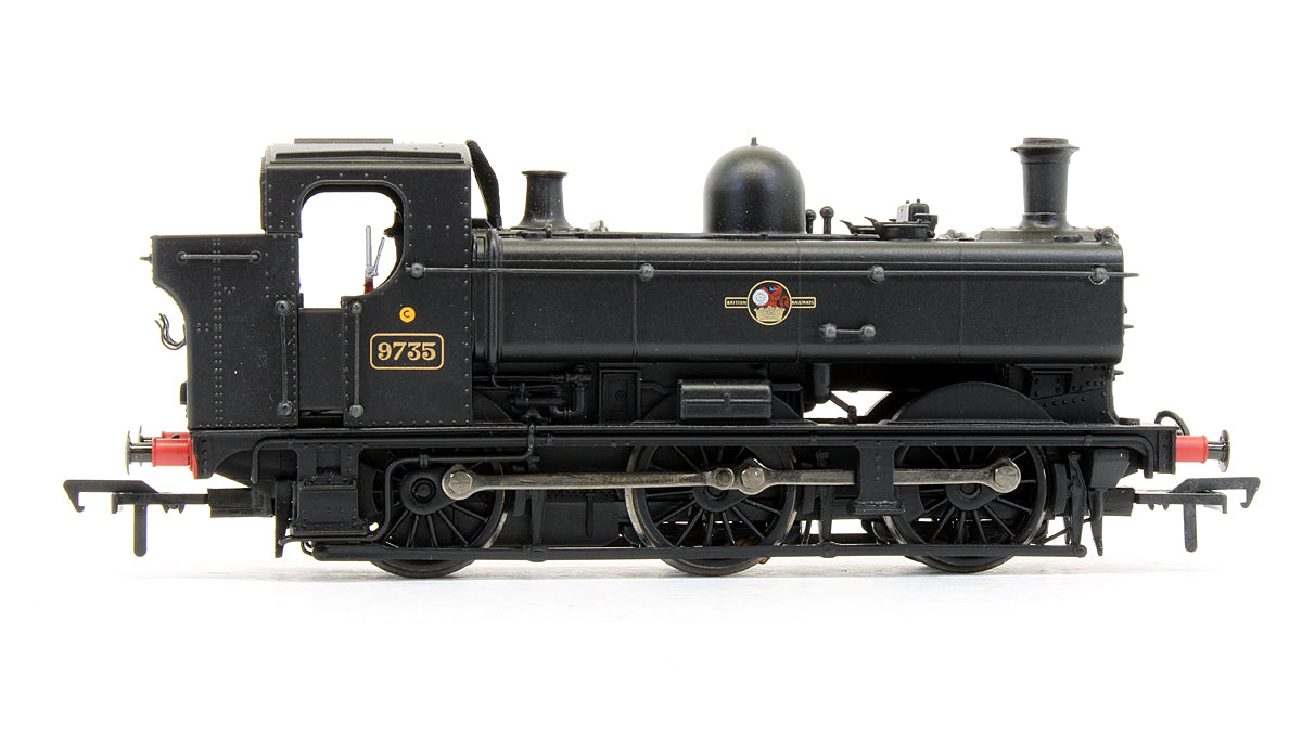 Pre-Owned 32-202B 8750 Pannier Tank '9735' BR Black Steam Locomotive