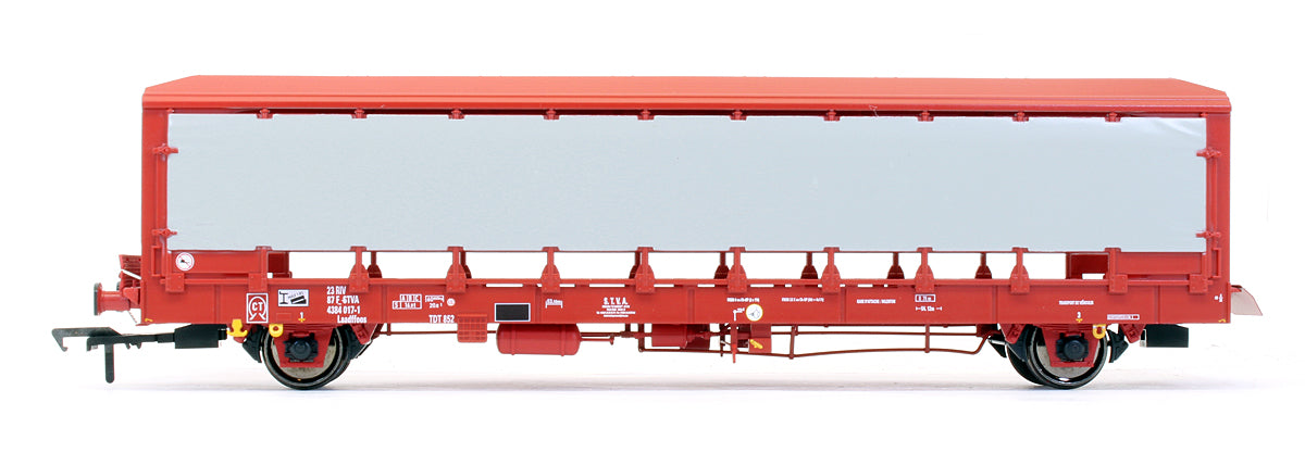Pre-Owned IPA Car Carriers STVA Red - Covered (Four Pack)