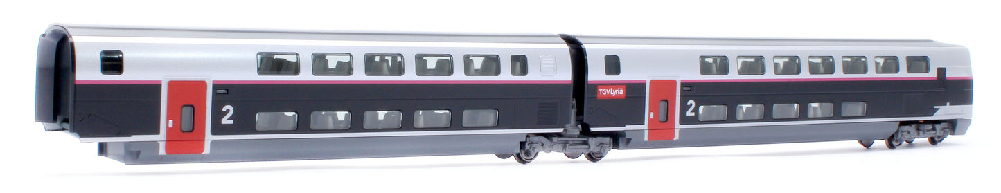 -50128 TGV Lyria Euroduplex 10 Car Powered Set VI