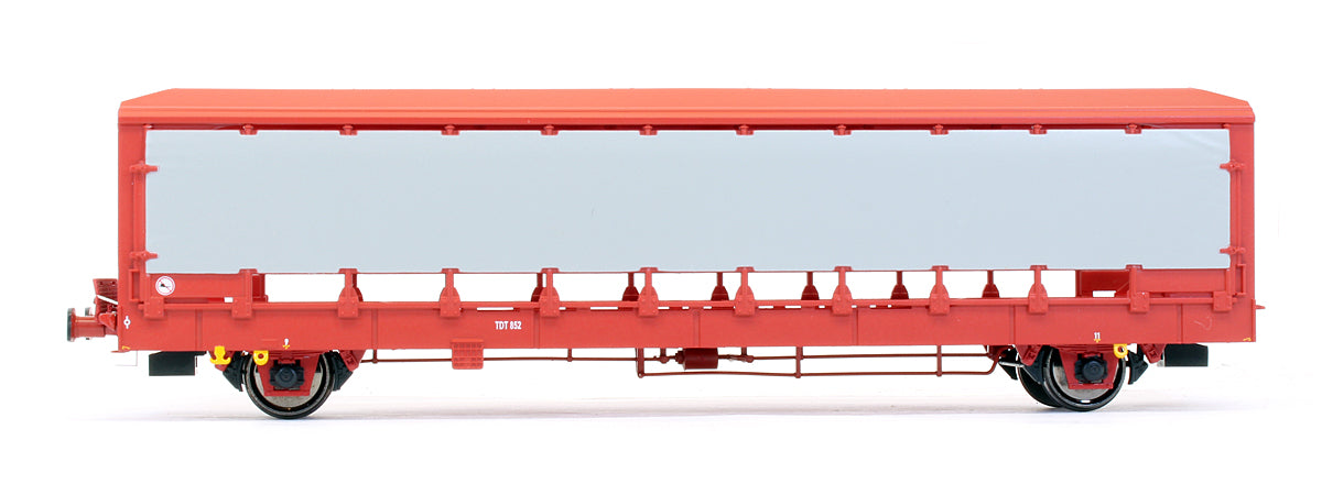 Pre-Owned IPA Car Carriers STVA Red - Covered (Four Pack)