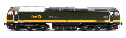 Pre-Owned Class 57 FGW 'Fag Packet' green 57603 Tintagel Castle Diesel Locomotive