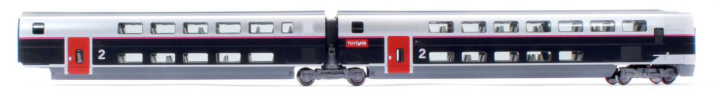 -50128 TGV Lyria Euroduplex 10 Car Powered Set VI
