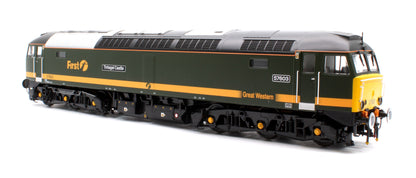 Pre-Owned Class 57 FGW 'Fag Packet' green 57603 Tintagel Castle Diesel Locomotive