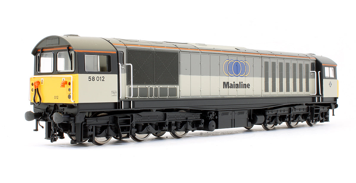 Class 58012 Mainline Triple Grey Diesel Locomotive