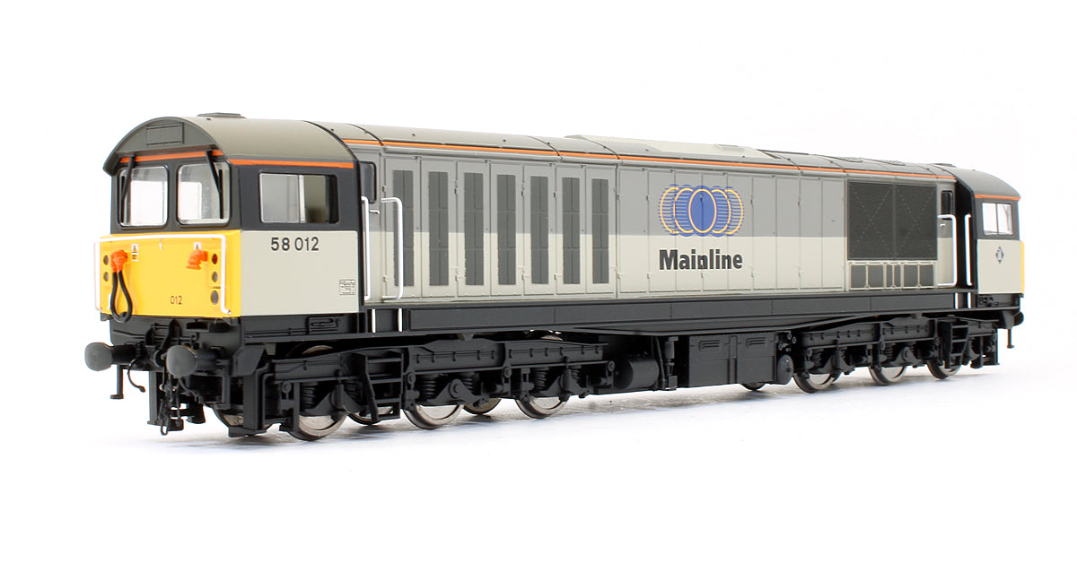 Class 58012 Mainline Triple Grey Diesel Locomotive