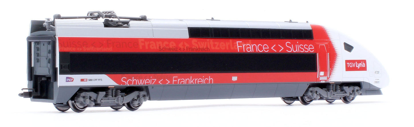 -50128 TGV Lyria Euroduplex 10 Car Powered Set VI