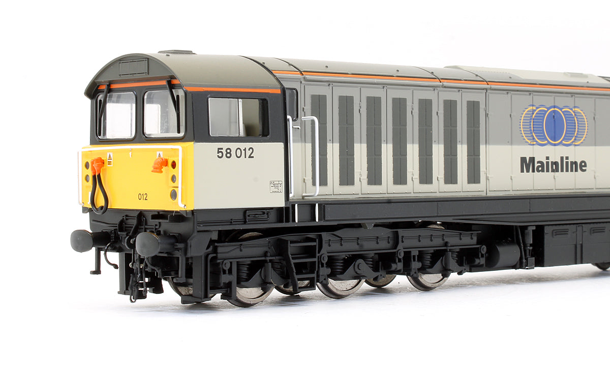 Class 58012 Mainline Triple Grey Diesel Locomotive