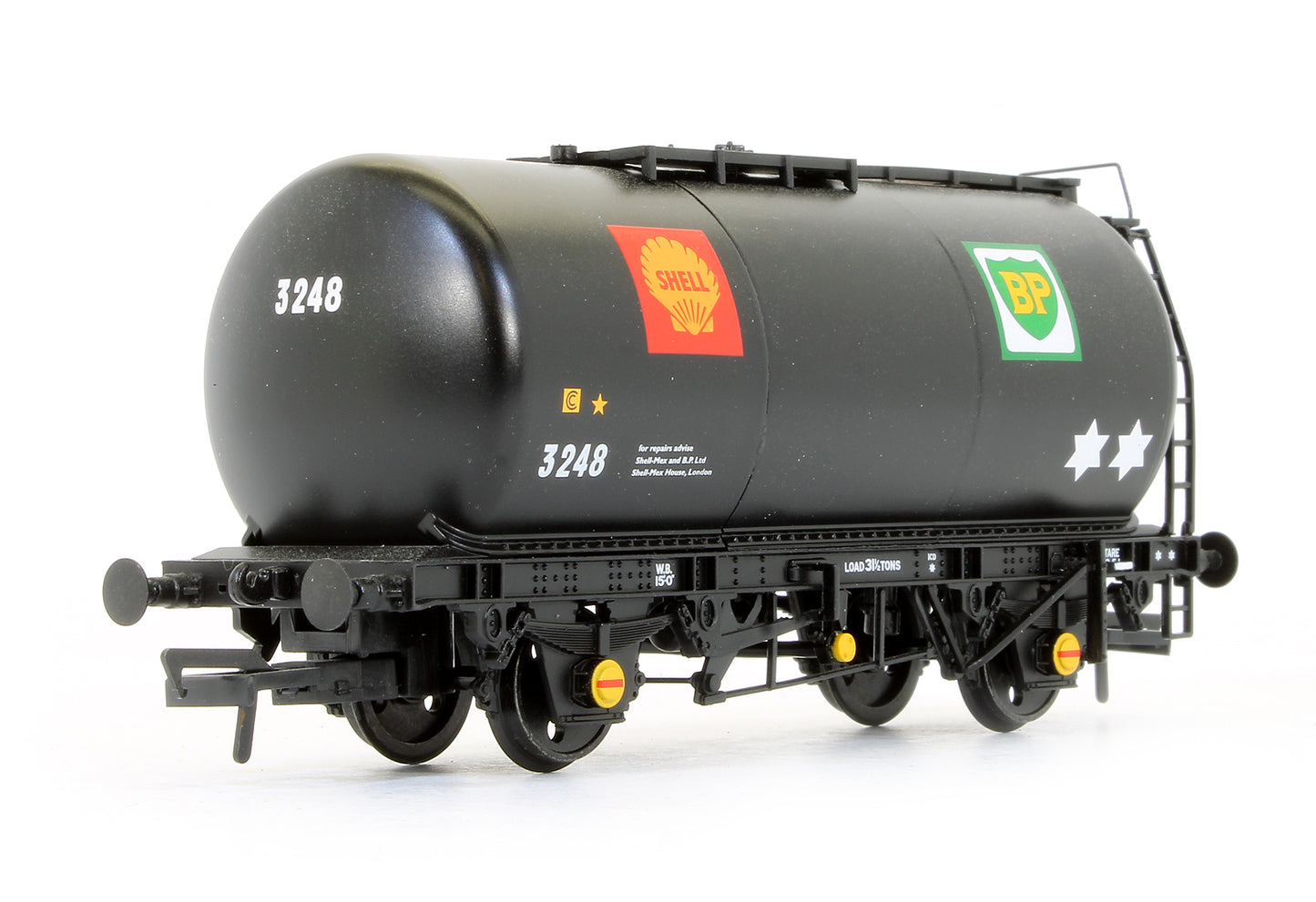 Pre-Owned TTA Tank Wagon Shell BP Black
