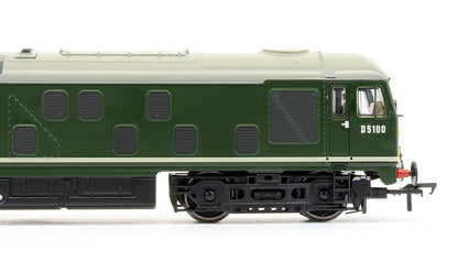 32-429DS Pre-Owned Class 24 BR Green D5100 Diesel Locomotive - DCC Sound