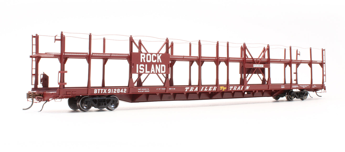 Pre-Owned ATHG69936 Rock Island F89F Auto Rack Flat Car BTTX - Road #912842