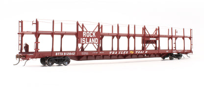 Pre-Owned ATHG69936 Rock Island F89F Auto Rack Flat Car BTTX - Road #912842
