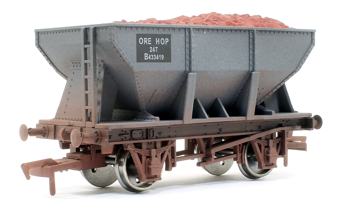 Pre-Owned 4F-033-012 24T Steel Ore Hopper BR B433419 - Weathered