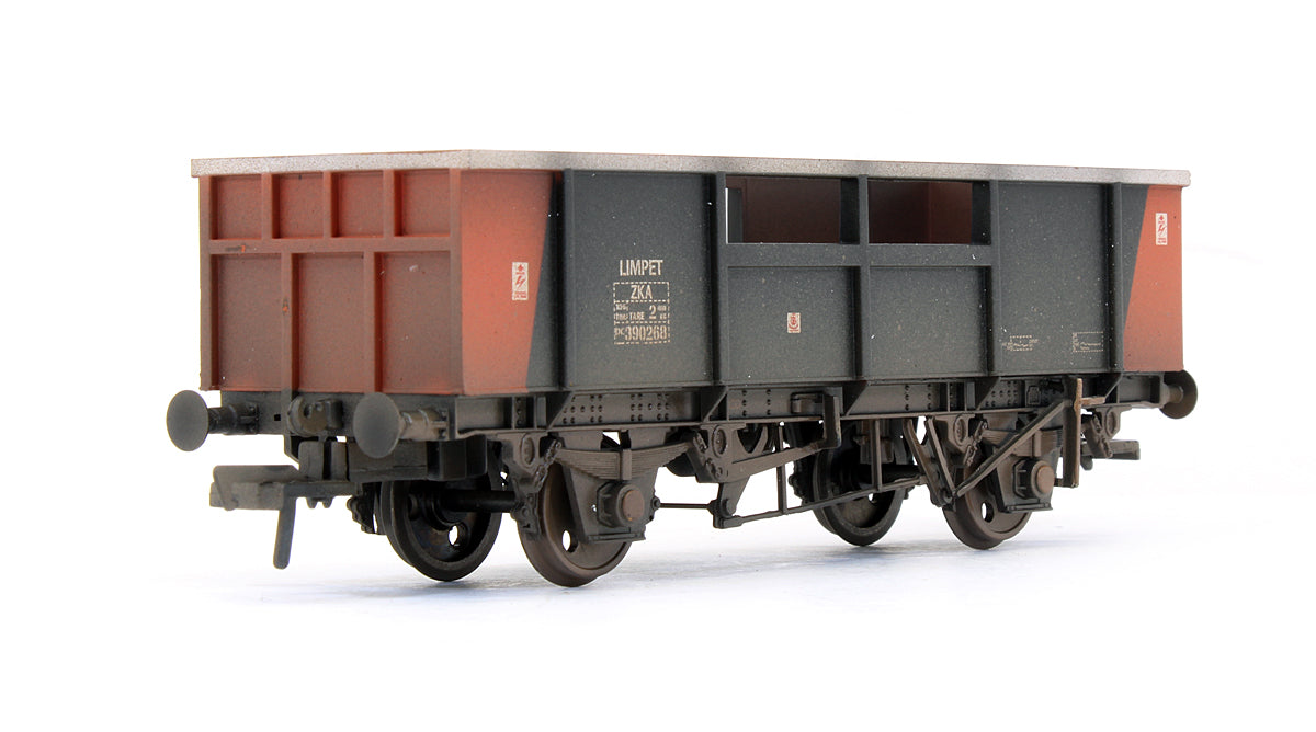Pre-Owned 34 Tonne Limpet ZKA Open Ballast Wagon Orange / Black - Custom Weathered