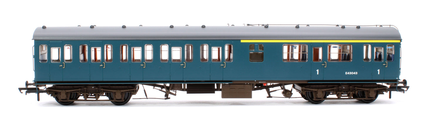 Pre-Owned BR Mk1 57' Non-Gangway Coach - CL - BR Rail Blue: E43043