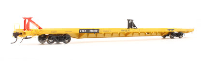 Pre-Owned G29543 TTEX F89F 89' Flat Car 161109 Two Car Set