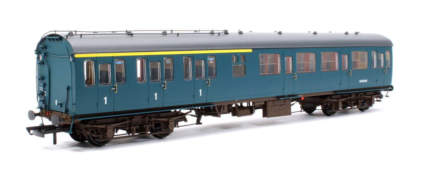 BR Mk1 57' Non-Gangway Coach - CL - BR Rail Blue: E43043