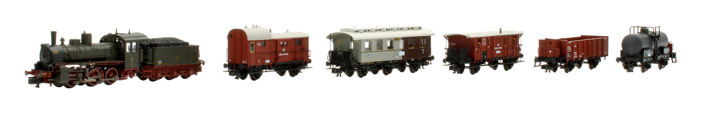 Pre-Owned 7902 K.P.E.V. Mixed Freight & Passenger 5-Piece Train Pack