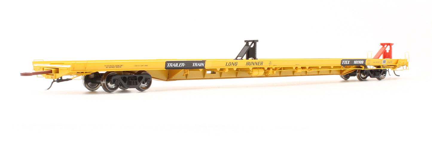 Pre-Owned G29543 TTEX F89F 89' Flat Car 161109 Two Car Set