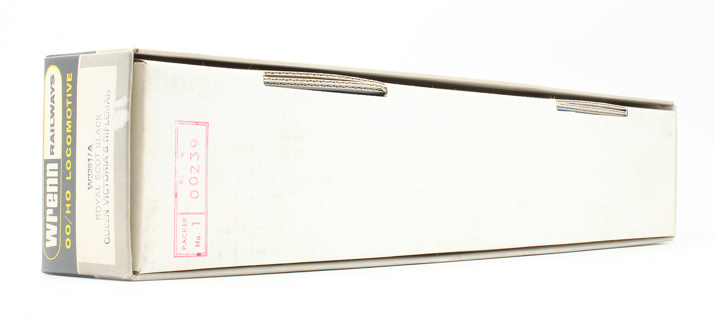 Pre-Owned LMS Black 4-6-0 'Queen Victoria's Rifleman' 6160 Steam Locomotive