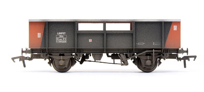 Pre-Owned 34 Tonne Limpet ZKA Open Ballast Wagon Orange / Black - Custom Weathered