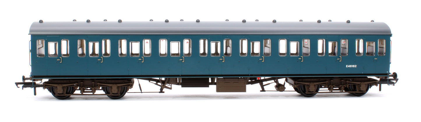 BR Mk1 57' Non-Gangway Coach - S - BR Rail Blue: E46162