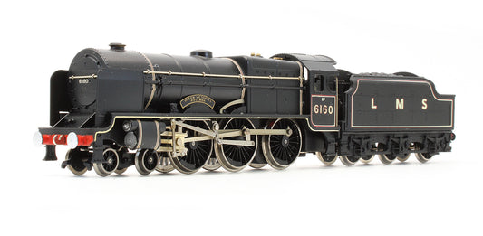 Pre-Owned LMS Black 4-6-0 'Queen Victoria's Rifleman' 6160 Steam Locomotive