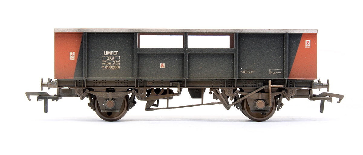 Pre-Owned 34 Tonne Limpet ZKA Open Ballast Wagon Orange / Black - Custom Weathered
