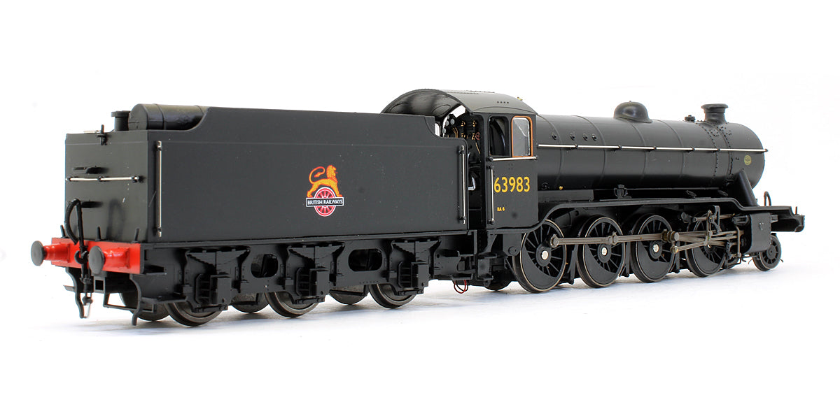 Pre-Owned Ex-LNER Class 02/4 'Tango' 2-8-0 #63983 BR Black with Early Crest - Flush Tender