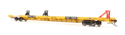 Pre-Owned G29543 TTEX F89F 89' Flat Car 161109 Two Car Set