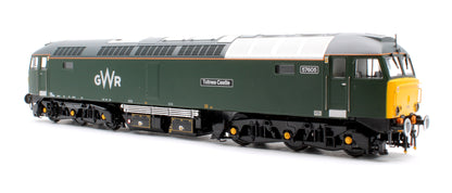 Class 57 GWR Green 57605 Totnes Castle Diesel Locomotive