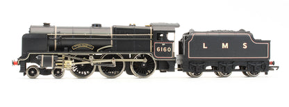 Pre-Owned LMS Black 4-6-0 'Queen Victoria's Rifleman' 6160 Steam Locomotive