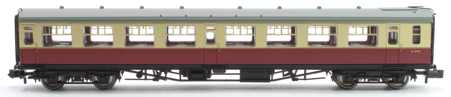 Pre-Owned BR Crimson and Cream Bulleid Third Open Coach